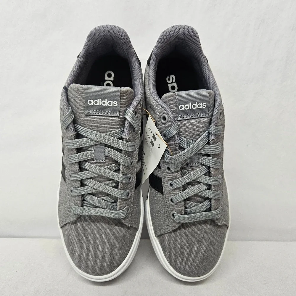 Adidas Daily 4.0 Casual Athletic Shoes IF4493 Gray Black White Men's Size‎ 12